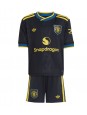 Manchester United Matheus Cunha #10 Replika Tredje Kläder Barn 2025-26 Kortärmad (+ byxor)